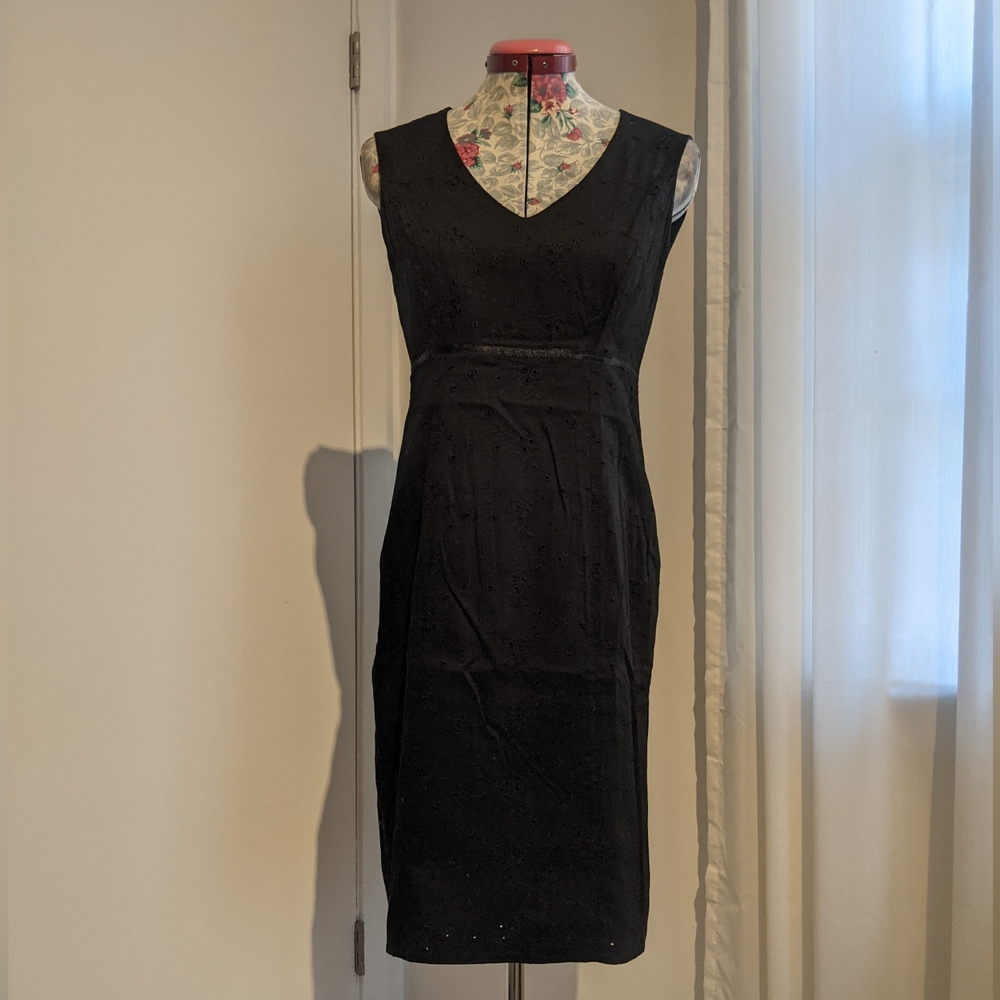 Black pencil dress size small